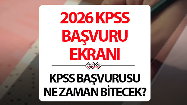 KPSS ÖN LİSANS BAŞVURUSU NE ZAMAN BİTİYOR? 2026 Ön lisans KPSS başvuru ve sınav tarihi bilgileri