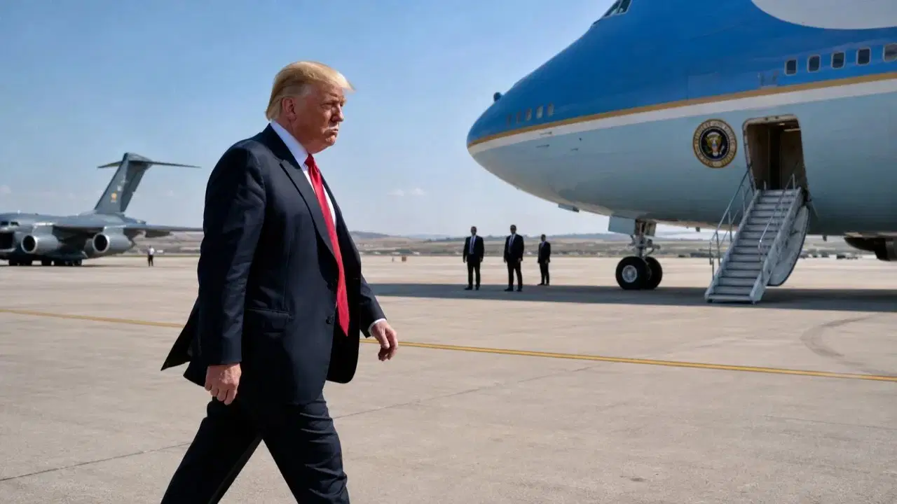 Trump, suikast tehdidi nedeniyle Türkiye’den gizlice askeri uçakla ayrıldı